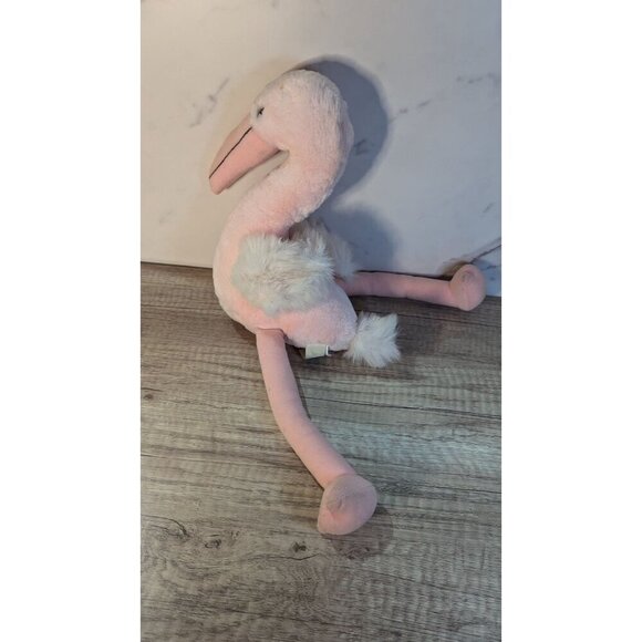 Pink Flamingo Plush Toy By The Heritage Collection stuffed animal - Picture 3 of 11